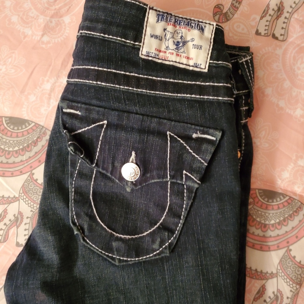 Womens size 32 true religion low rise